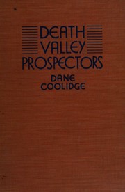 Cover of: Death Valley prospectors