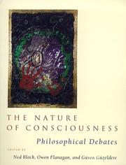 Cover of: The Nature of Consciousness by 