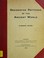 Cover of: Decorative patterns of the ancient world
