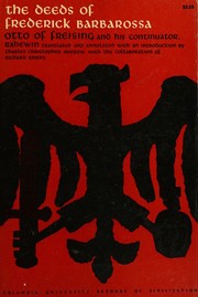 Cover of: The deeds of Frederick Barbarossa