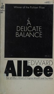 Cover of: A Delicate Balance