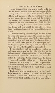 Cover of: Delius as I knew him