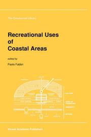 Cover of: Recreational uses of coastal areas: a research project of the Commission on the Coastal Environment, International Geographical Union