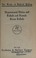 Cover of: Departmental Ditties and Ballads and Barrack-Room Ballads