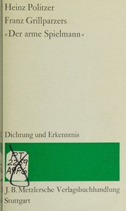 Cover of: Der Arme Spielmann (Dichtung Und Erkenntnis 2)