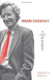 Cover of: Noam Chomsky by Robert F. Barsky
