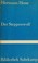 Cover of: Der Steppenwolf (Suhrkamp; in German)