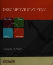 Cover of: Descriptive Statistics by Neil Weiss, Neil Weiss