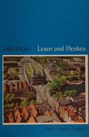 Cover of Deutsch by Helmut Rehder