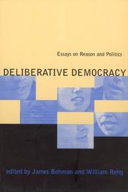 Cover of: Deliberative Democracy | 