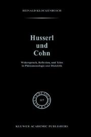 Husserl und Cohn by Reinald Klockenbusch