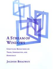 Cover of: A stream of windows by Jagdish N. Bhagwati