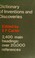Cover of: Dictionary of inventions and discoveries