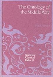 Cover of: The ontology of the middle way