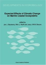 Cover of: Expected effects of climatic change on marine coastal ecosystems by edited by Jan J. Beukema, Wim J. Wolff, and Joop J.W.M. Brouns.