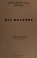 Cover of: Die Walkure