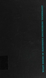 Cover of: Digital computer theory (Wiley series in electronic engineering technology)