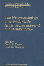 Cover of: Neuropsychology of everyday life | 