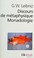 Cover of: Discours de métaphysique