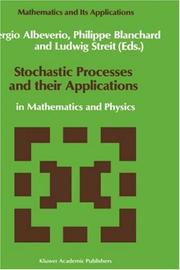 Cover of: Stochastic processes and their applications in mathematics and physics by Philippe Blanchard