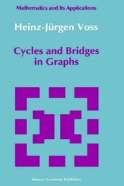 Cover of: Cycles and Bridges in Graphs