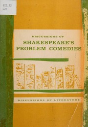 Cover of: Discussions of Shakespeare's problem comedies by Robert Ornstein, Robert Ornstein