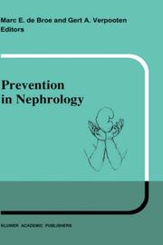 Cover of: Prevention in nephrology