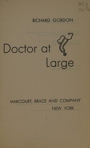 Cover of: Doctor at Large