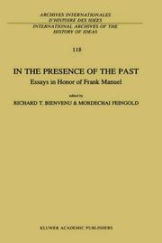 Cover of: In the presence of the past: essays in honor of Frank Manuel