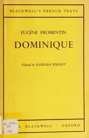 Cover of: Dominique.