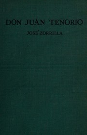 Cover of: Don Juan Tenorio Drama Religioso-Fantastico En Dos Partes