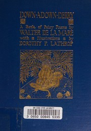 Cover of: Down-Adown-Derry. A Book of Fairy Poems