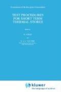 Cover of: Test procedures for short term thermal stores