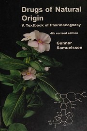 Cover of: Drugs of natural origin by Gunnar Samuelsson, Gunnar Samuelsson