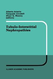 Cover of: Tubulo-Interstitial Nephropathies (Developments in Nephrology)