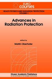 Cover of: Advances in radiation protection