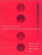 Cover of: Essential Sources in the Scientific Study of Consciousness