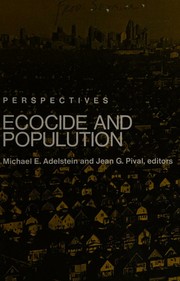 Cover of: Ecocide and populution [sic].