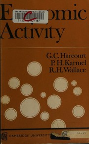 Cover of: Economic activity