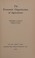 Cover of: THE ECONOMIC ORGANIZATION OF AGRICULTURE