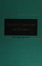 Cover of: Educational measurement and evaluation