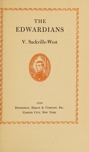 Cover of: The EDWARDIANS.  A Novel.