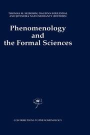 Cover of: Phenomenology and the formal sciences by edited by Thomas M. Seebohm, Dagfinn Føllesdal and Jitendra Nath Mohanty.