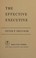 Cover of: The effective executive