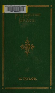 Cover of: The election of grace