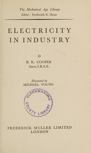 Cover of: Electricity in industry