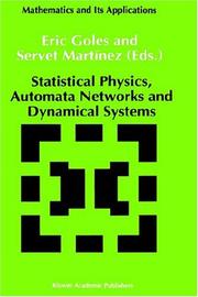 Cover of: Statistical physics, automata networks, and dynamical systems