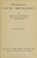 Cover of: Elementary fluid mechanics