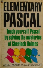Cover of: Elementary PASCAL