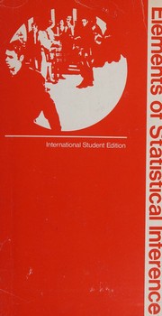 Cover of: Elements of statistical inference by David V. Huntsberger, David V. Huntsberger